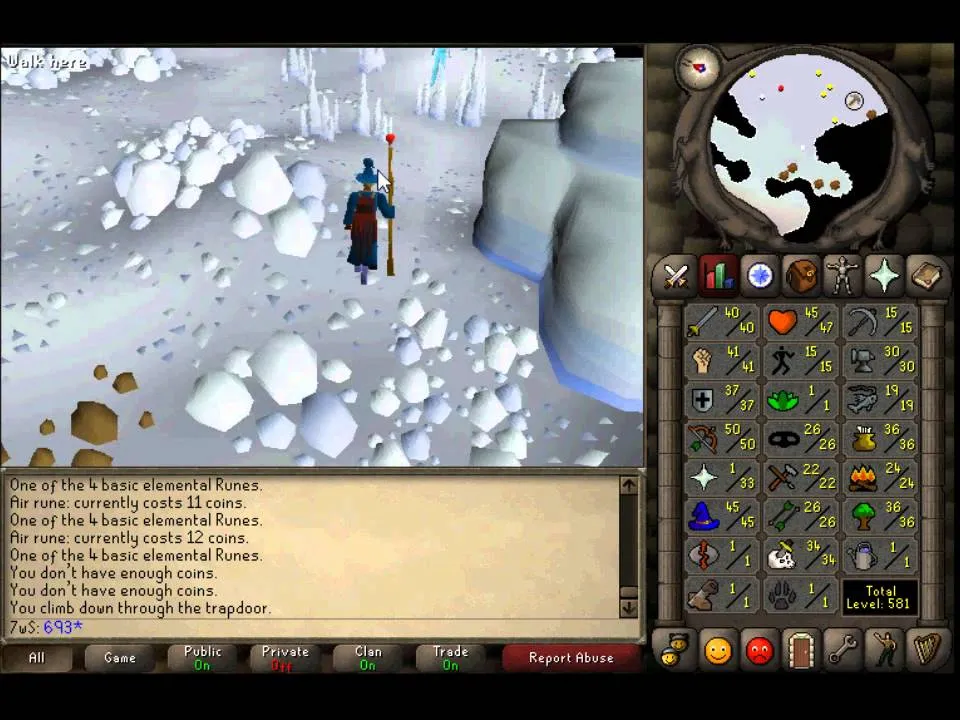Runescape 2007 Ice Warriors Slayer Guide  YouTube