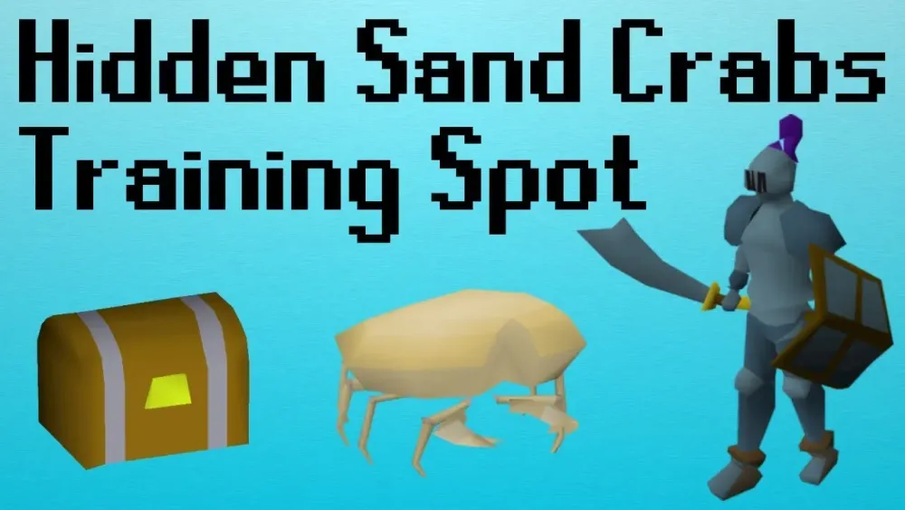 OSRS Hidden Sand Crabs Training Spot  AFK Combat Training  YouTube