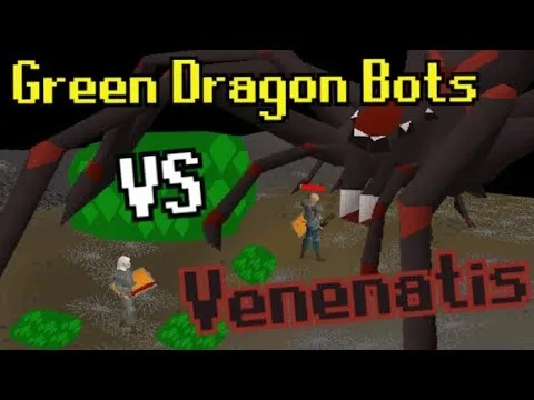 OSRS Luring Green Dragon Bots Into Venenatis  YouTube