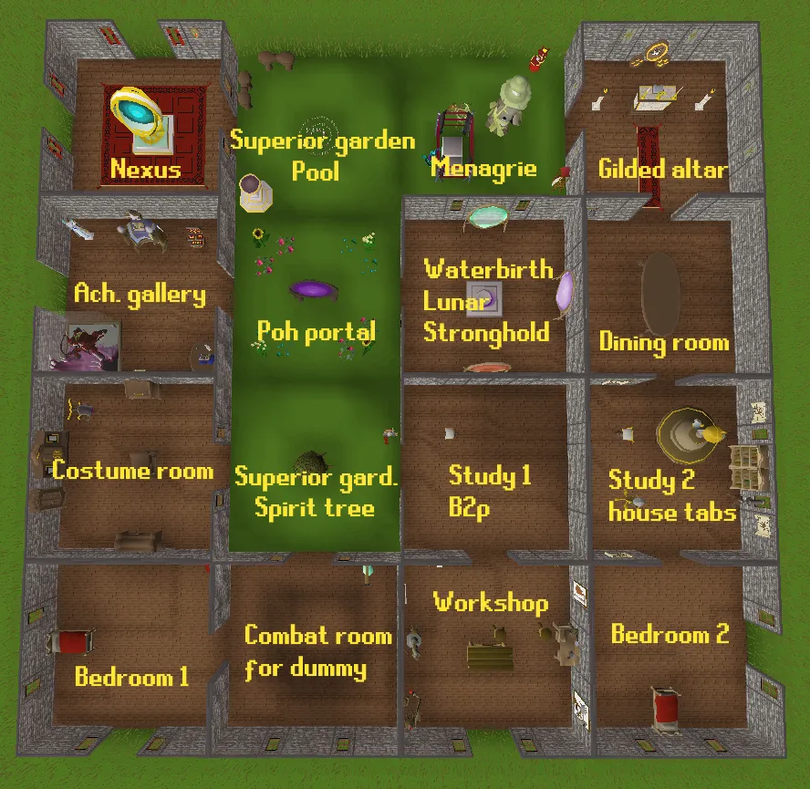 Fast loading 4x4 Poh layout  rironscape
