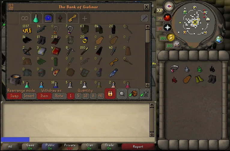 Selling My 2 OSRS Pure Accounts  82 CB Zerker Pure  Prodded 50 Att 