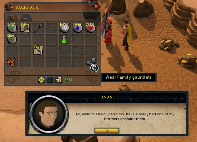 I cant get the goldsmith gauntlets  rrunescape