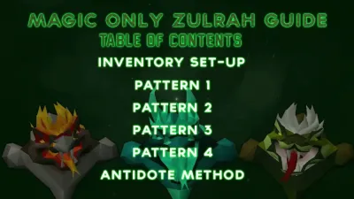 Mage Only Zulrah OSRS Guide
