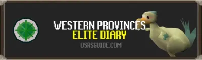 Western Provinces Diary OSRS Ultimate Guide