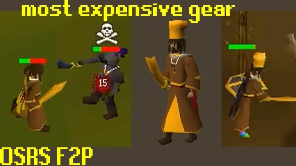 Most Expensive Gear For F2P Pures  OSRS  YouTube