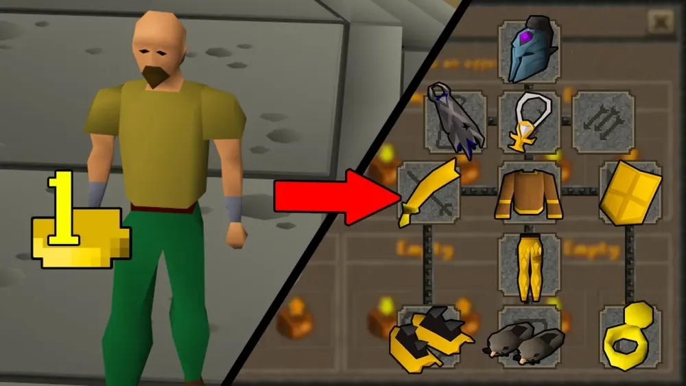How Rich Can I Become in F2P Starting with Only 1GP  F2P Flipping to 