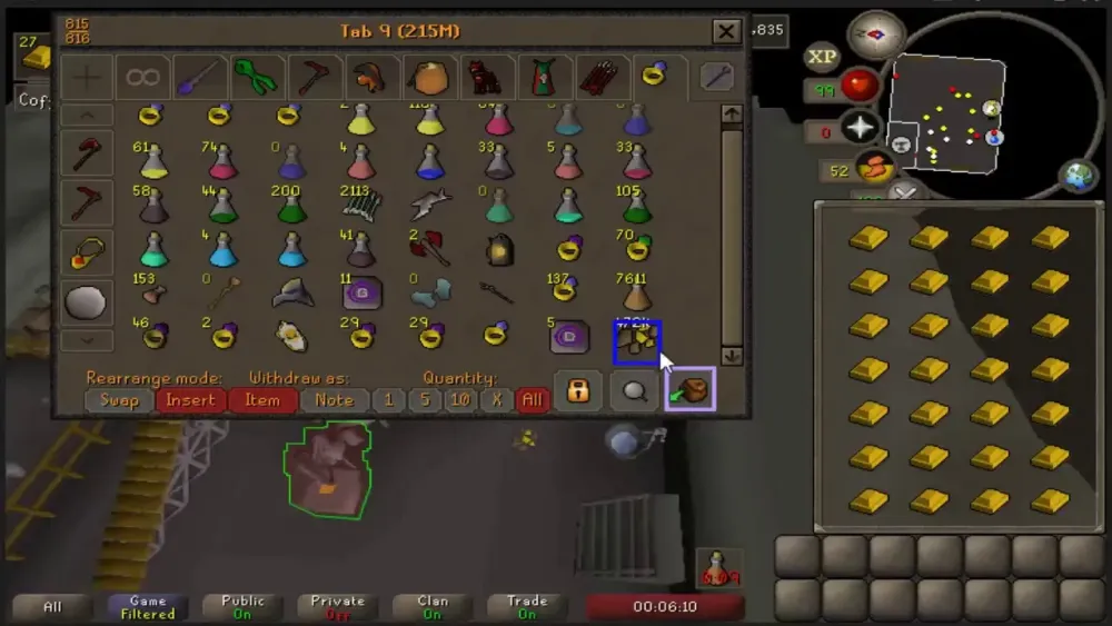 OSRS Blast Furnace 410khr Smithing  YouTube