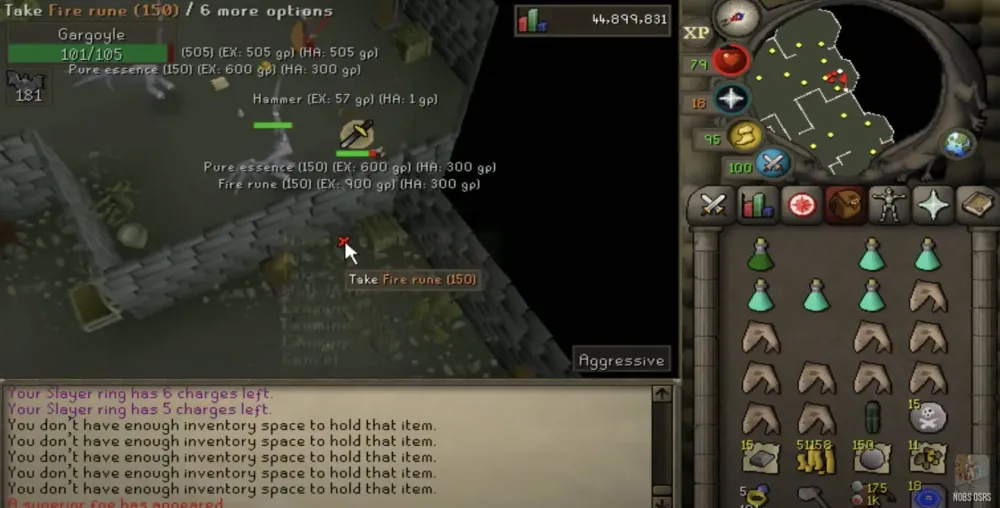 OSRS Gargoyle Drop Table Guide for Profitable Slayer Tasks