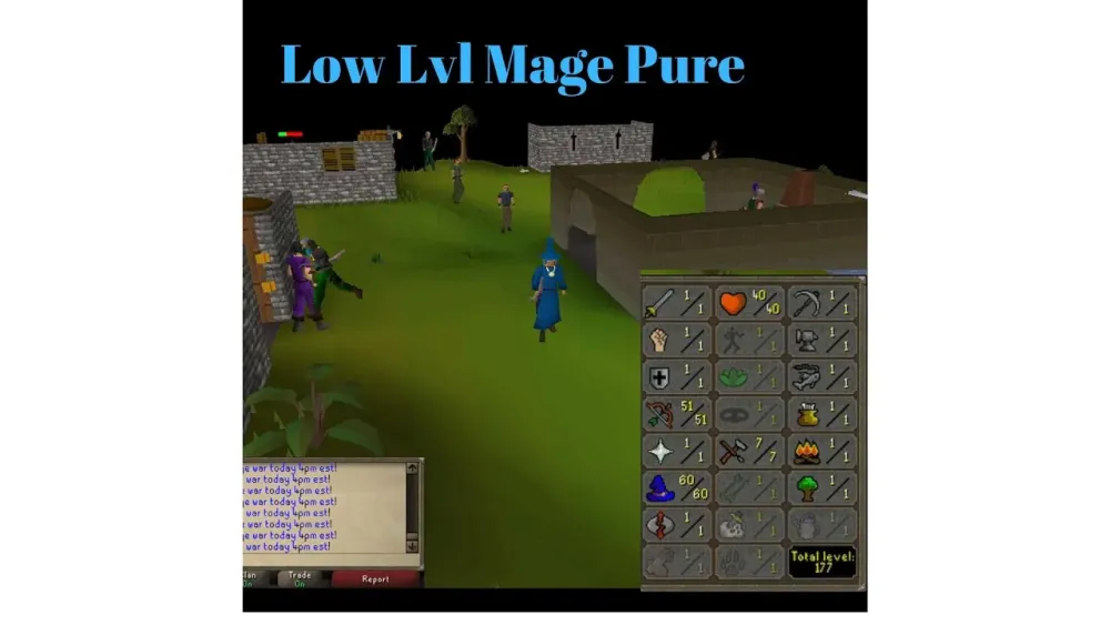 OSRS MageRange F2P Pking  YouTube