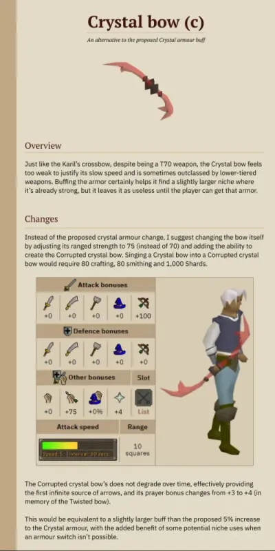 OSRS Charge Crystal Bow Guide