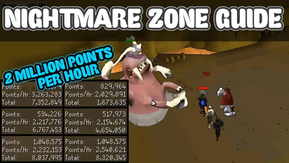 OSRS Nightmare Zone Guide  Maximum Points 2M PH  NMZ  YouTube