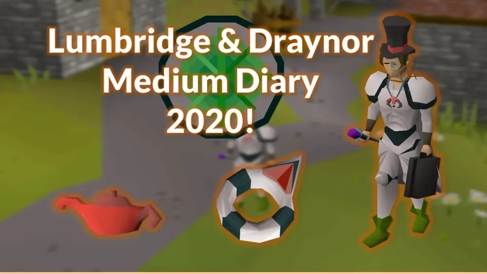OSRS Lumbridge and Draynor Medium Diary Espaol Latino 2020  