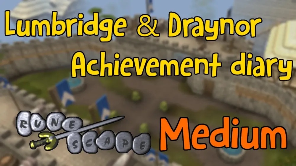 Medium Lumbridge Diary OSRS Guide
