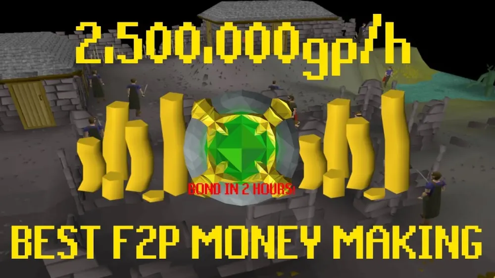 OSRS BEST F2P MONEY MAKING  giveaway  up to 2500000gph  YouTube