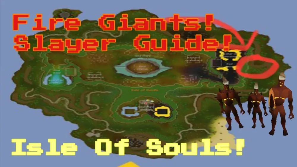 OSRS  Fire Giants  Isle Of Souls Slayer Guide  YouTube