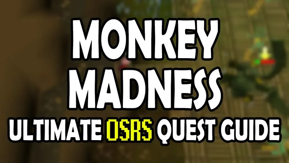 OSRS Monkey Madness 1 Quest Guide for Pures on Old School RuneScape 