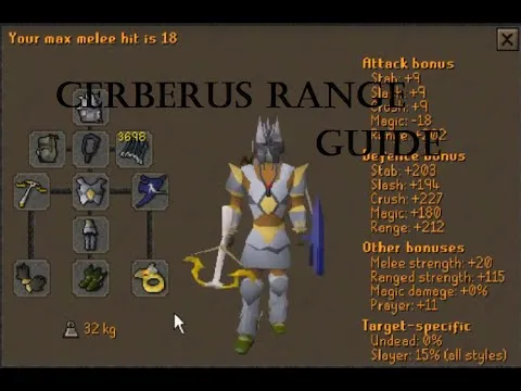 Cerberus Range Guide OSRS – Master the Hellhound Boss