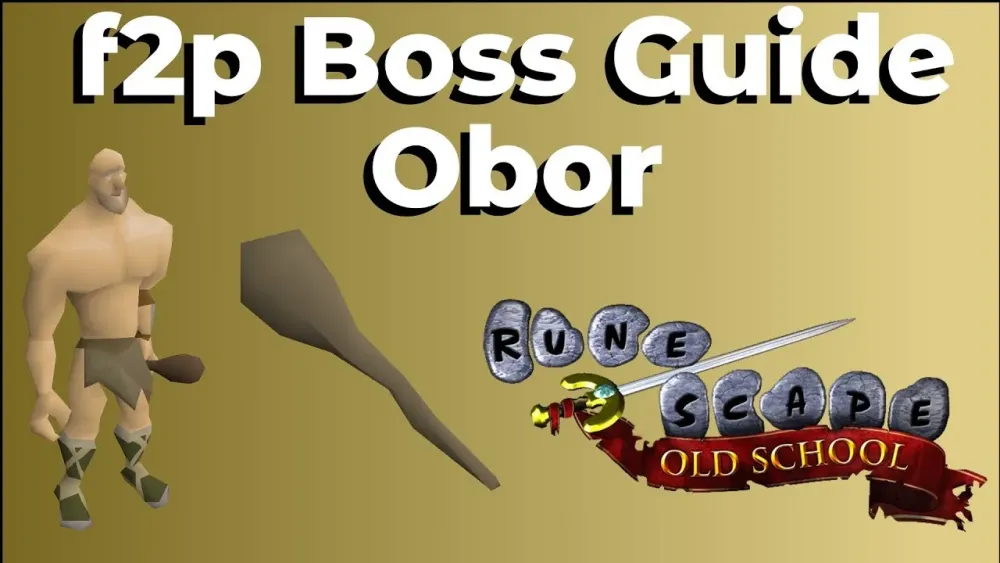 OSRS F2P Obor Guide for Beginners and Ironmen