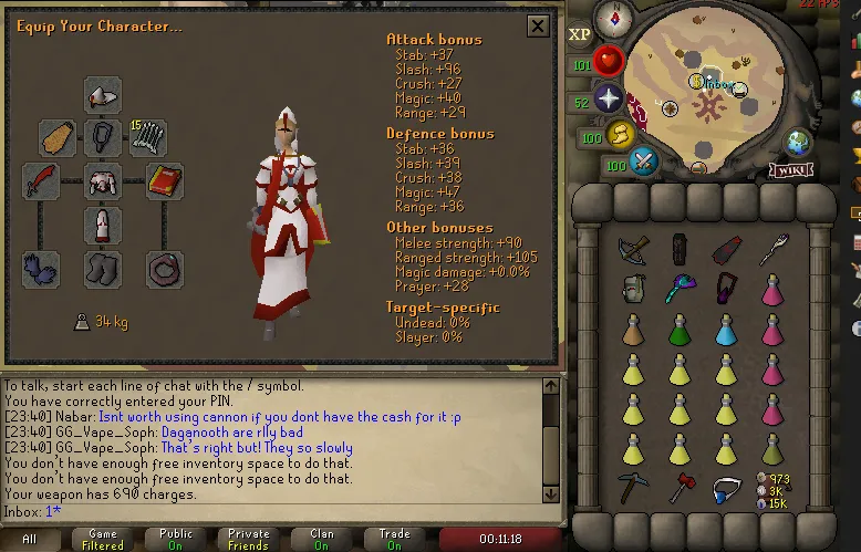 Weapon Slot Table OSRS Ultimate Guide for Combat Optimization