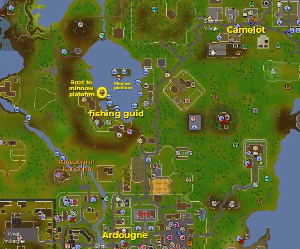 OSRS Minnows Fishing Guide XP  GP Per Hour