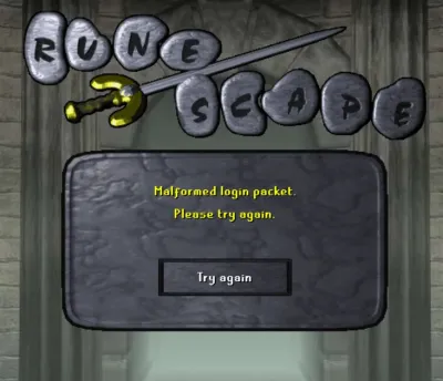 Understanding Malformed Login Packet Issues in OSRS Before 2017