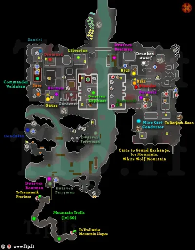 OSRS Giant Dwarf Color Guide for Keldagrim Quest