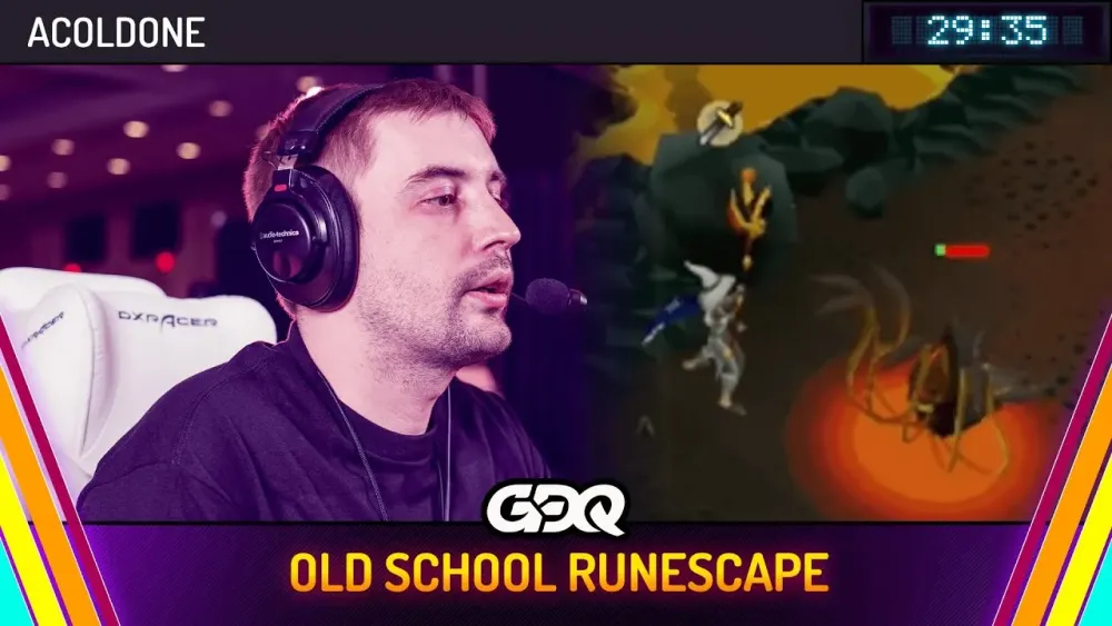 Old School Runescape by AColdOne in 2935  Summer Games Done Quick 