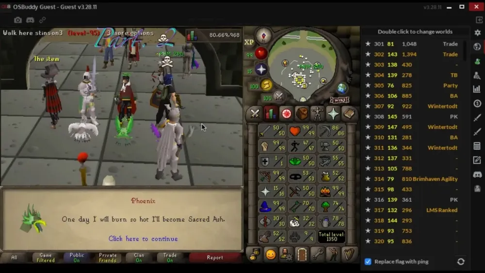 150m PKed OSRSPVP Maxed Pure Top Tiers Pkers 3  YouTube