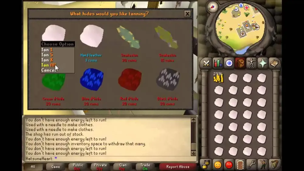 Old Runescape Level 110 Crafting Guide for 2007 Runescape QUICK 