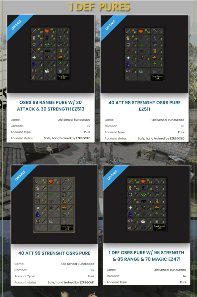 Best OSRS Service Sites Like Sythe for Secure Trading and Services
