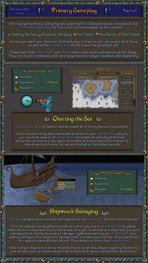 Adding A New Skill Sailing Core Gameplay  RuneNation  An OSRS PvM 