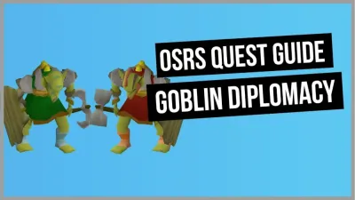 OSRS Goblin Diplomacy Ironman Guide