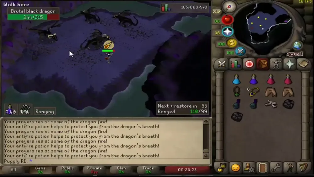 OSRS Gua De Brutal Black Dragons  Eficiente 12M XHR Slayer  YouTube
