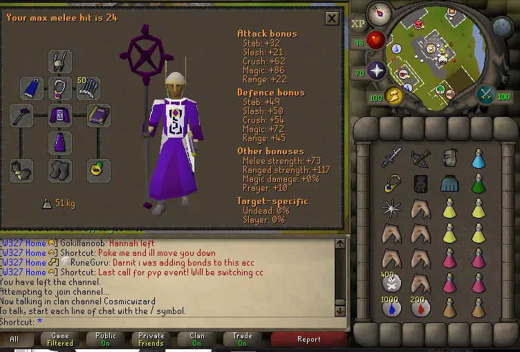 PvP event for all members read description 100 Combat level  osrs 