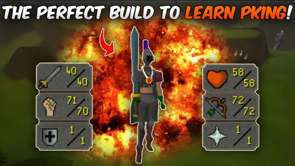 The perfect build to Learn PKING F2P OSRS  YouTube