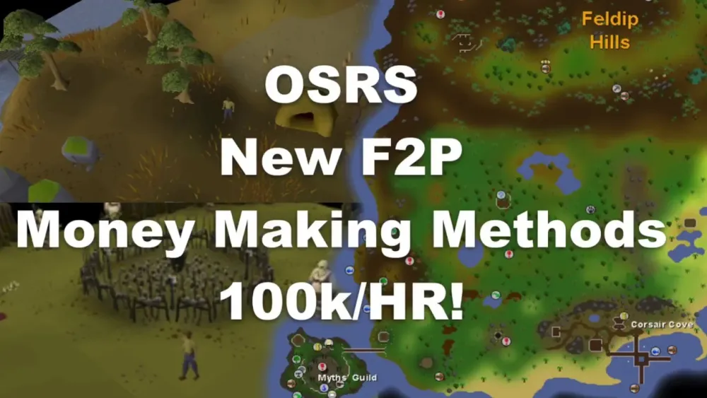 OSRS New F2P Money Making Methods  YouTube