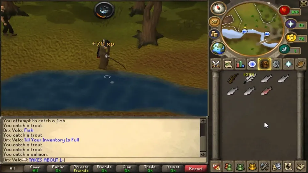 OSRS Fly Fishing XP Per Hour Guide