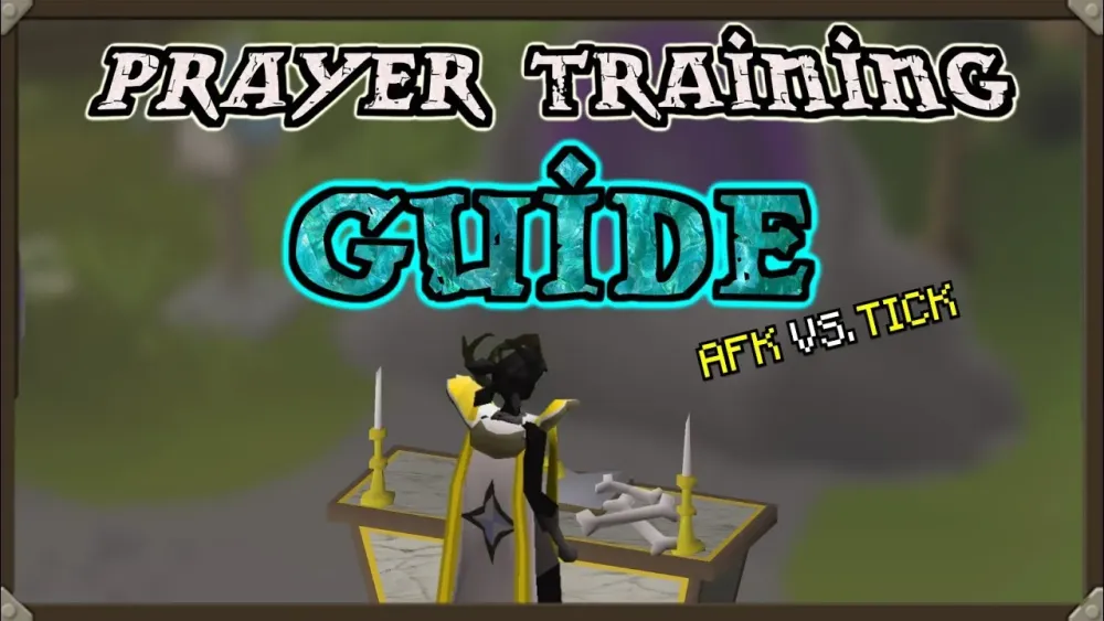 OSRS Prayer Training Guide  YouTube