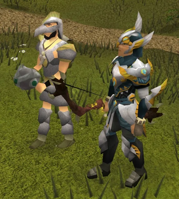 Old and New Armadyl armour  runescape