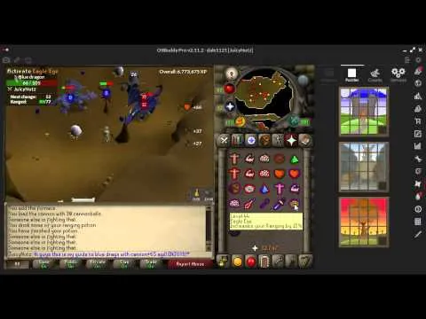 OSRS BLUE DRAGON CANNON GUIDE GOOD EXP  YouTube