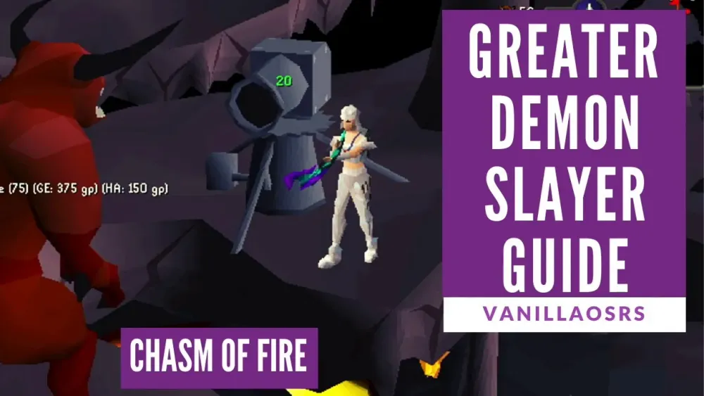 OSRS Black Demons Chasm of Fire Ultimate Slayer Guide