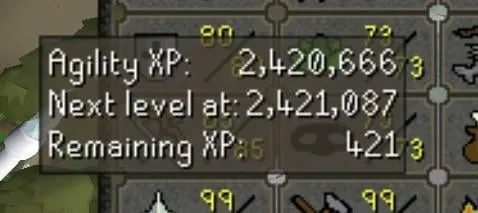 Hit the best xp  rosrs
