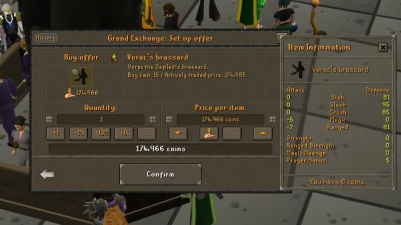 Old School RuneScape OSRS  Best Melee Armour  Gamer Empire