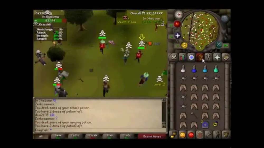 OSRS  60 att pure p2p pking 1  YouTube