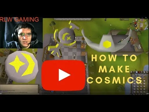 HOW TO CRAFT COSMIC RUNES OSRS  YouTube