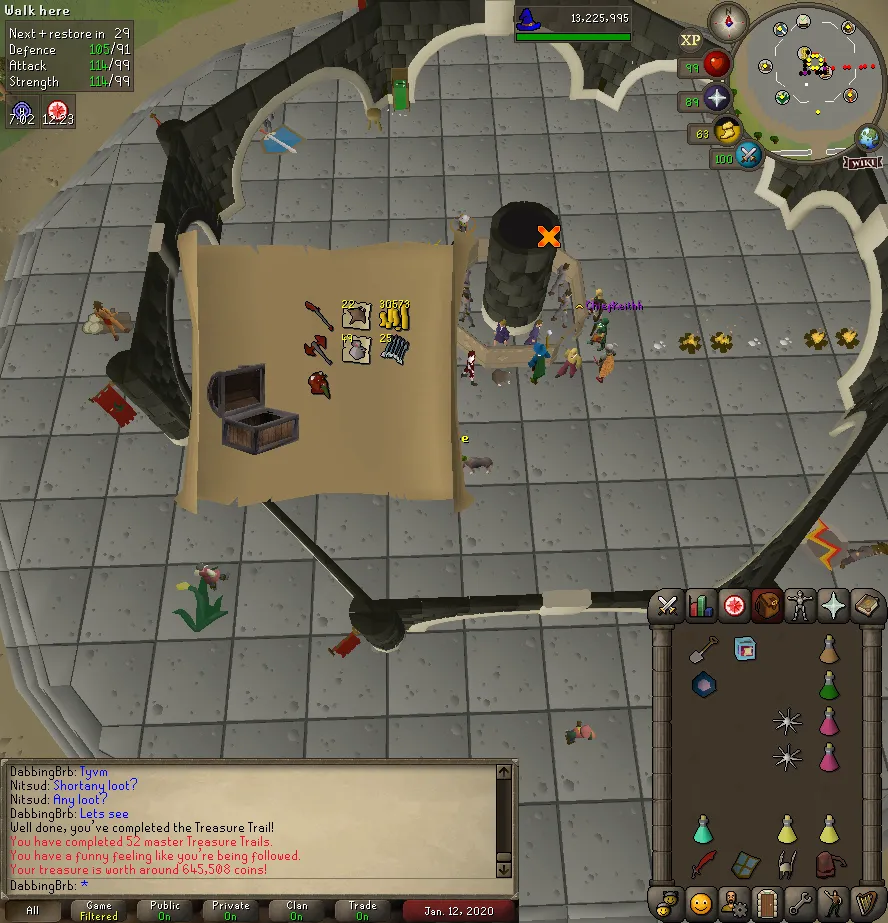 OSRS Advice Collection Log 2020  Page 4