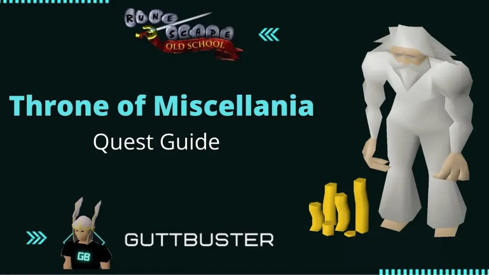 OSRS  Throne Of Miscellania Quest Guide   YouTube