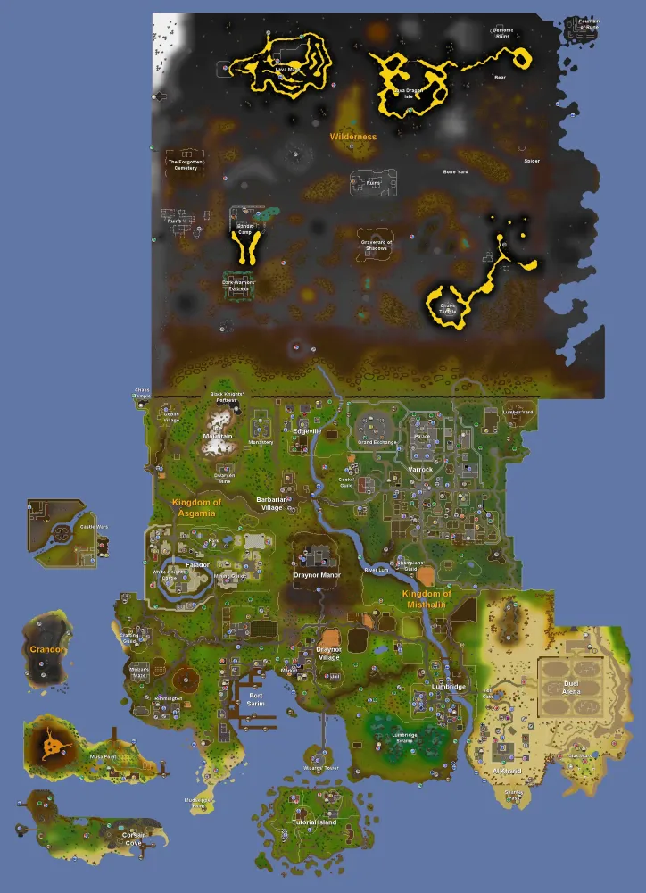 OSRS How to Get to Corsair Cove F2P Guide