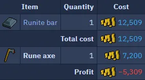 How to Make an Infernal Axe in OSRS