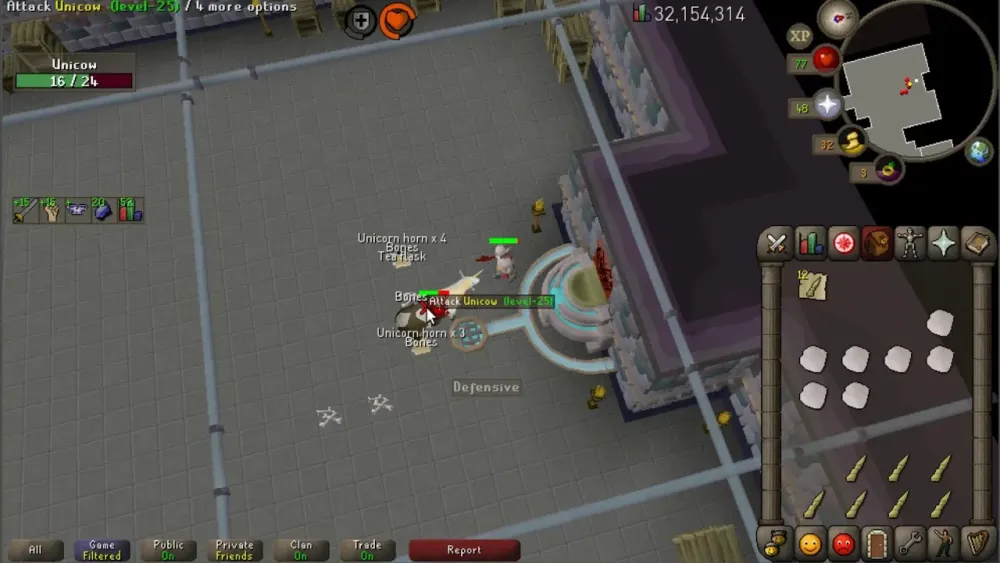 Best Place to Farm Unicorn Horns in OSRS